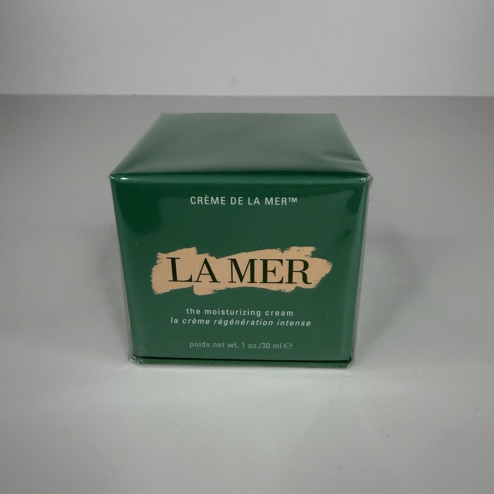 LA MER Creme De La Mer Moisturizing Cream 1oz 30ml Hydrating Face USA Green Box